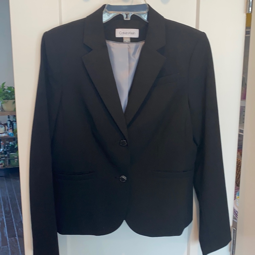 Calvin Klein blazer size 10 black